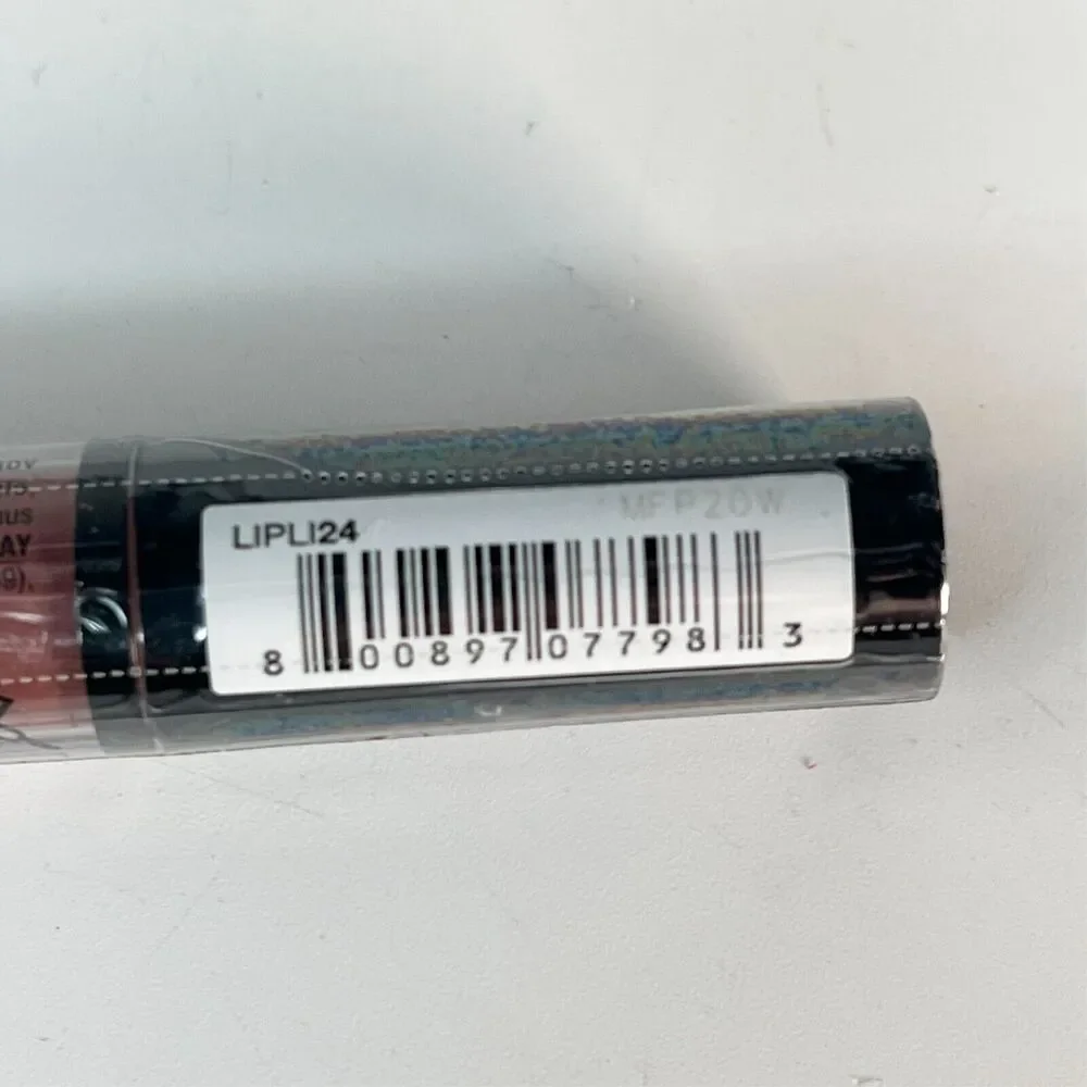 Nyx Lingerie Matte Liquid Lipstick 24 Lipli Brown Nude .13oz 4ml Sealed New
